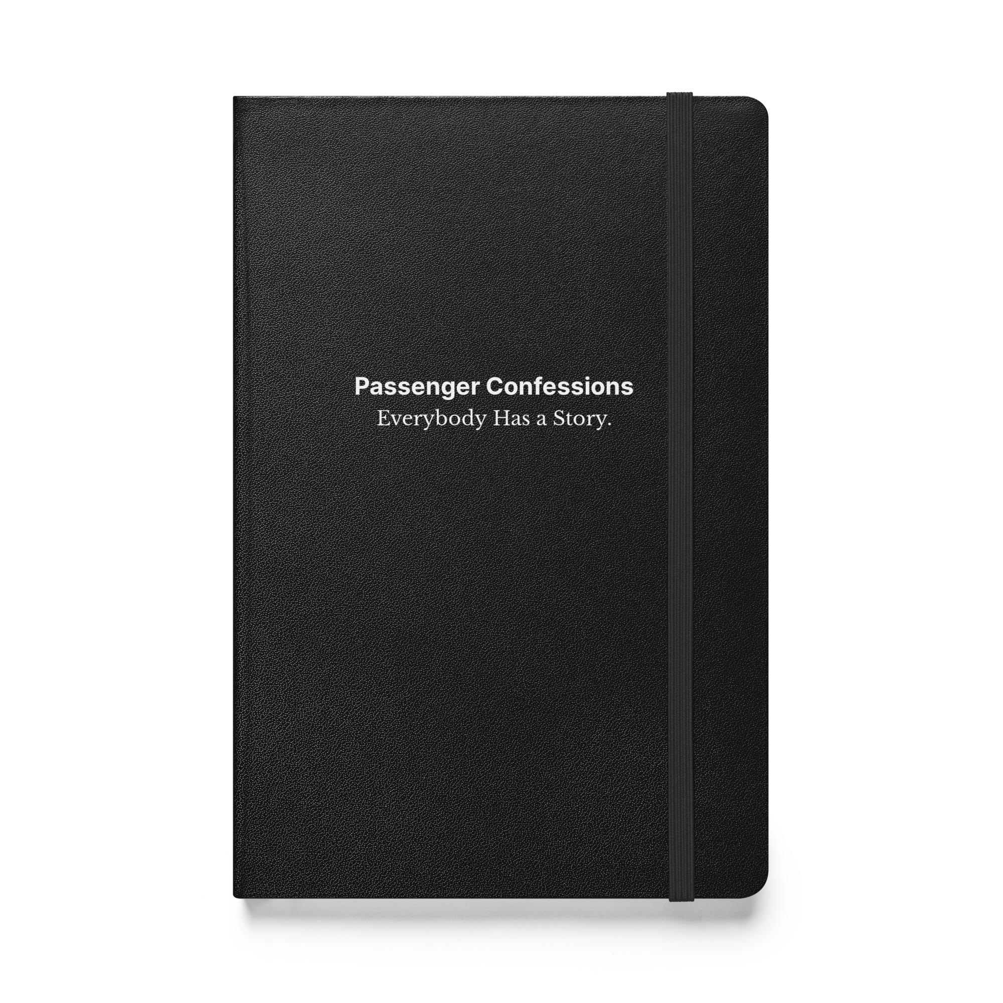 Passenger Confessions Hardcover Bound Notebook
