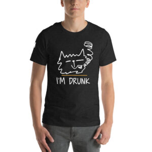 I’m Drunk Confessions Collection T-Shirt - Black