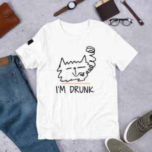 I’m Drunk Confessions Collection T-Shirt - White