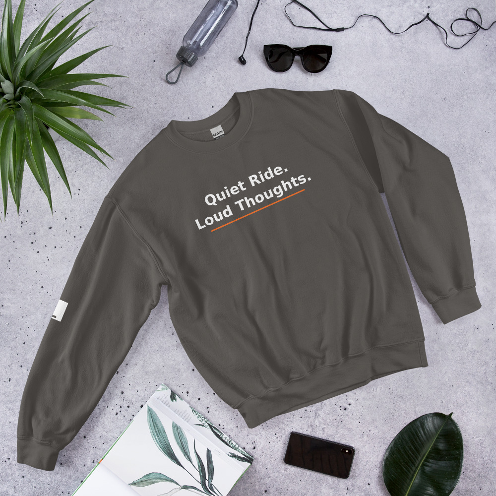 “Be Right There” Unisex Sweatshirt - Image 2
